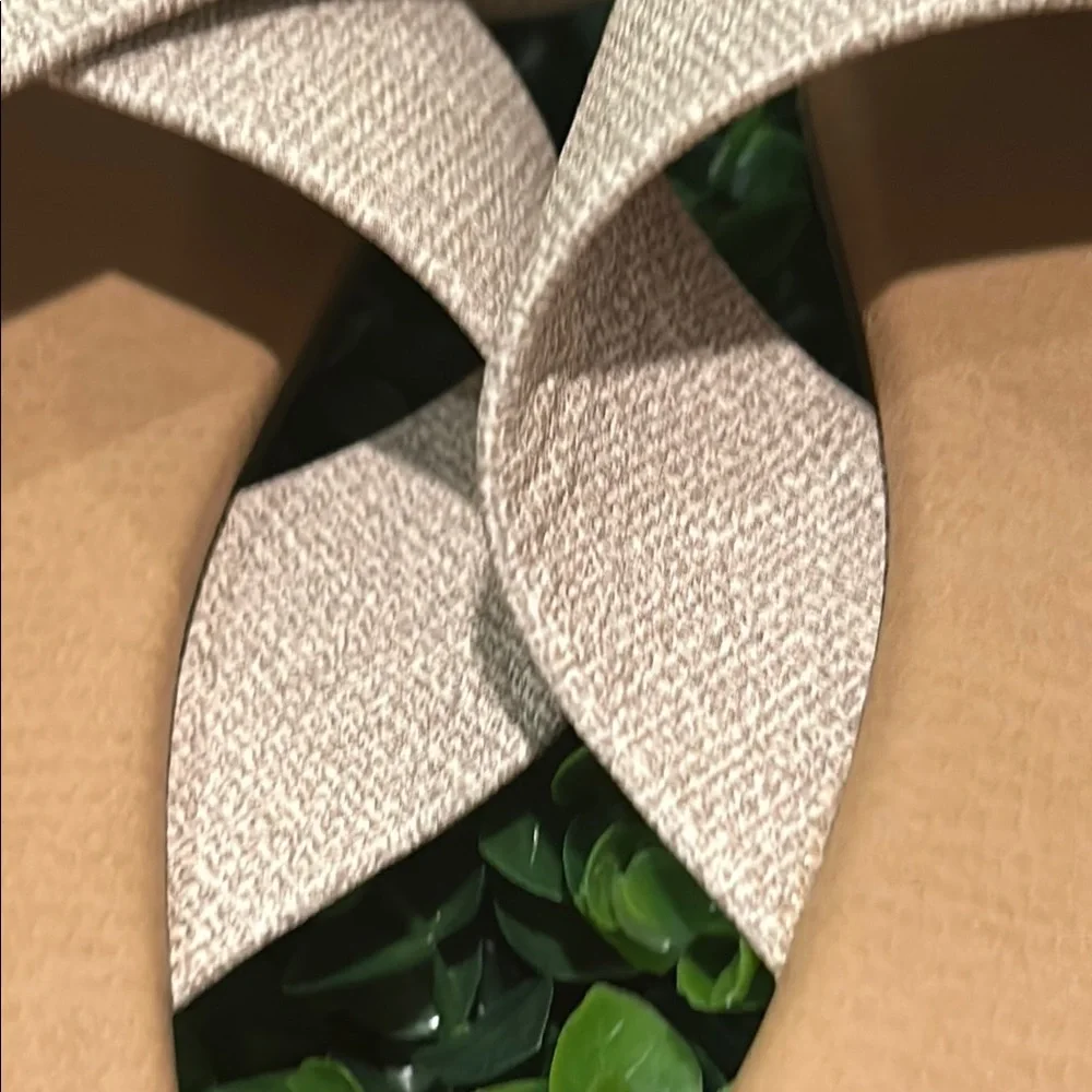 LC Lauren Conrad Tan Minimalist Slide Sandals - Picture 8 of 8